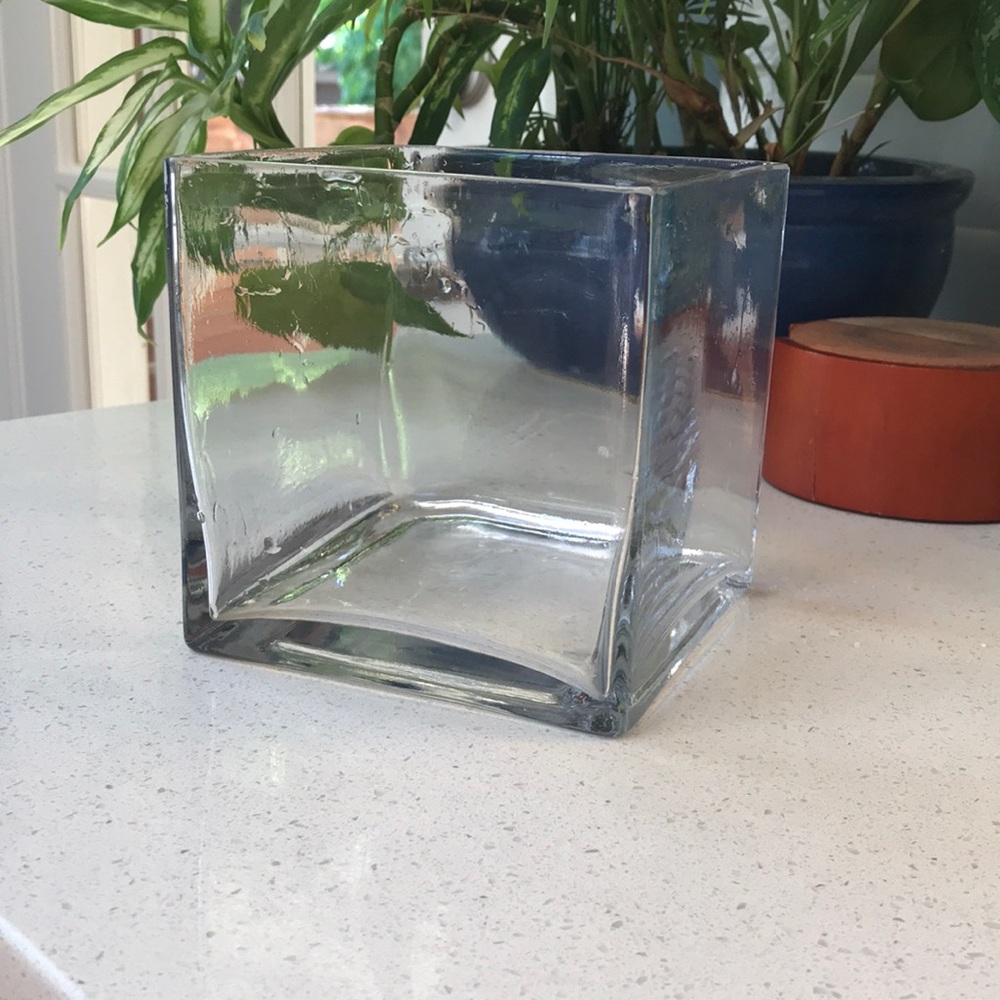 Classic Square Florist’s Vase
